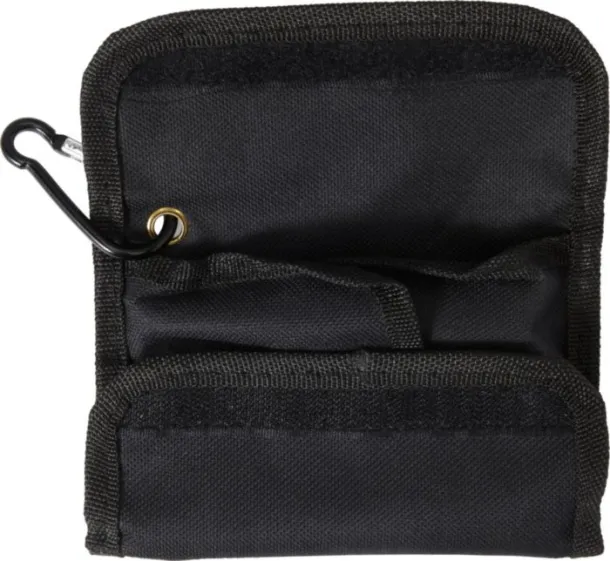 Tessa Oxford fabric (600D) tool kit  black