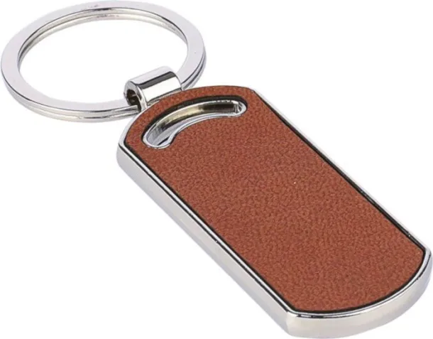 JILL Recycled leather keychain