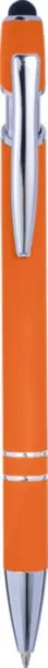 PRIMO aluminijska touch kemijska olovka Narančasta