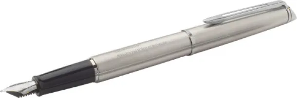 WATERMAN stainless steel fountain pen - Waterman silver