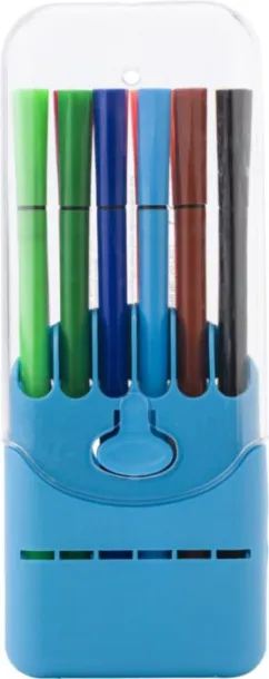 EVAN 12 water-based felt tip pens light blue