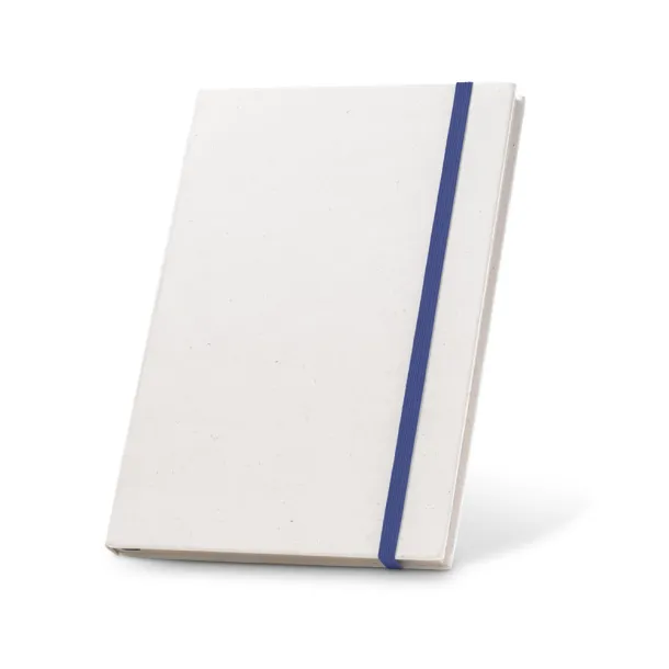 MILKY A5 notepad made from recycled milk cartons Blue