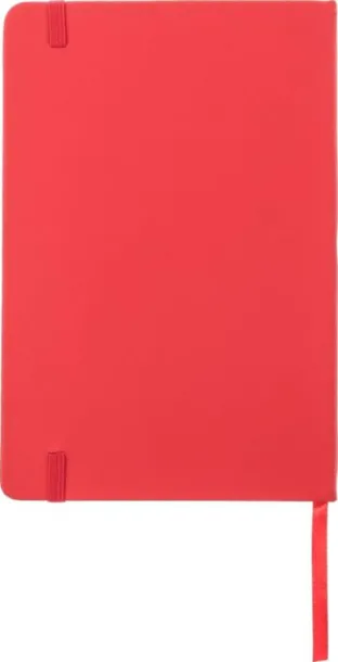 Bradley A5 PU notes red