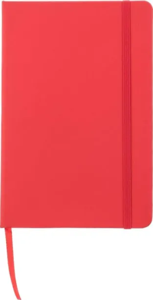 Bradley A5 PU notes red