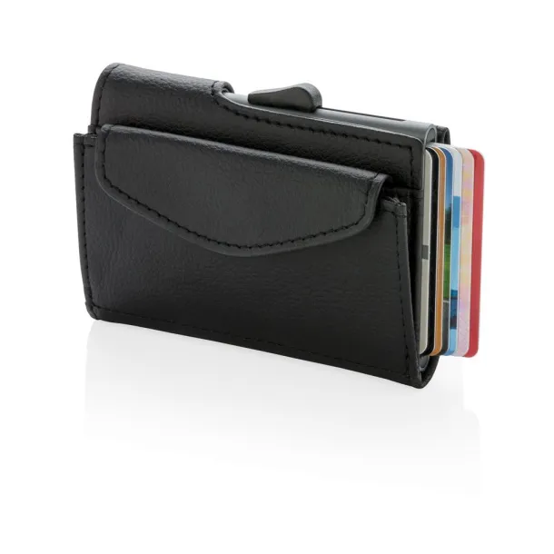  c-secure novčanik i držač kartica s RFID zaštitom od skeniranja Crna