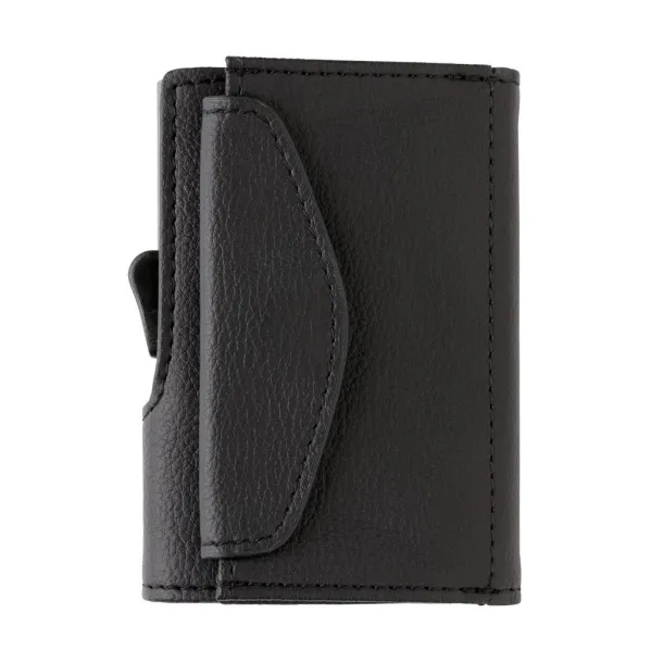  C-Secure RFID cardholder & coin/key wallet Black