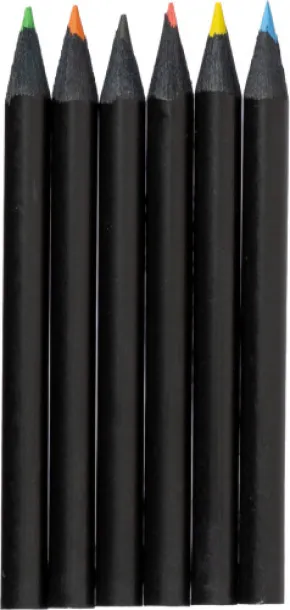 Holger Colored pencils Crna