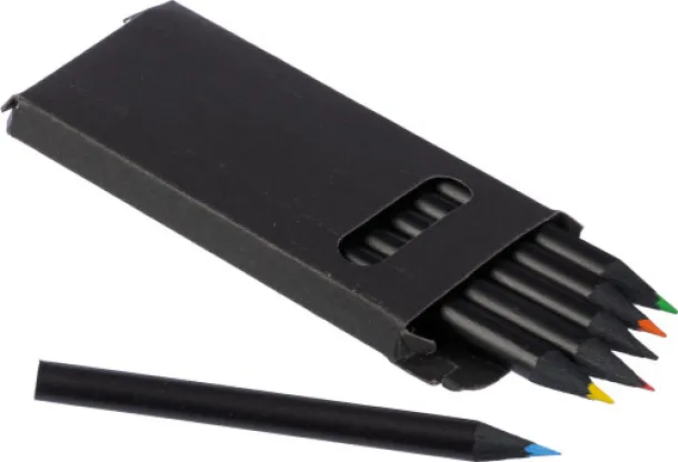 Holger Colored pencils Crna