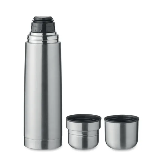 BUSSLOO Double wall flask 750ml Matt Silver