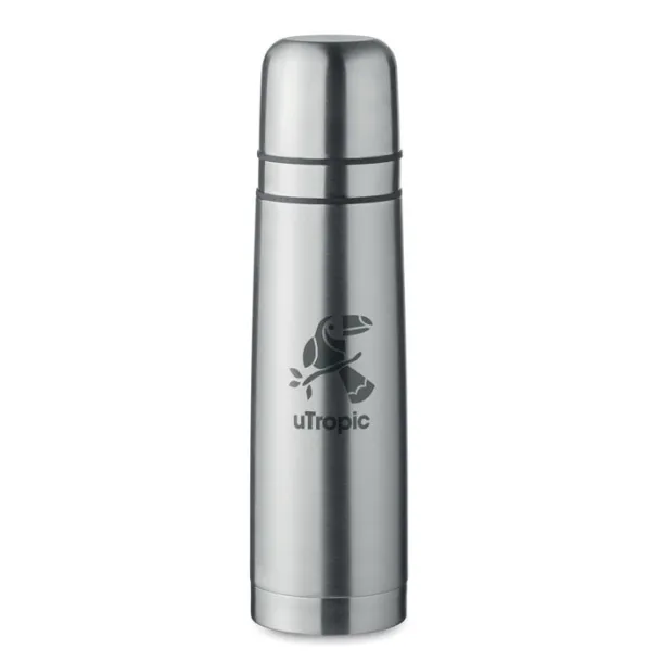 BUSSLOO Double wall flask 750ml Matt Silver