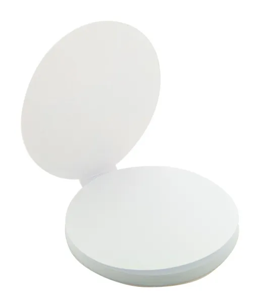 CreaStick Circle custom sticky notepad White