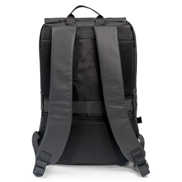 Chaundrise Ruksak za laptop 15,6" 2 u 1, torba oko struka Crna