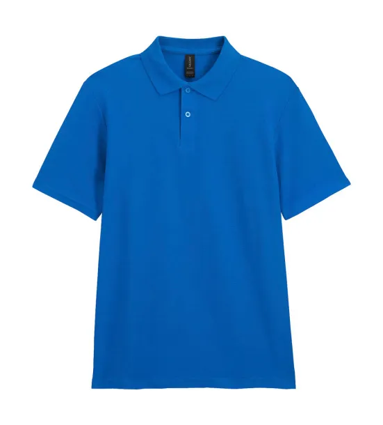  Softstyle® dvostruki pique polo majica, 177 g/m² - Gildan Kraljevski plava