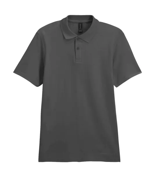  Softstyle® dvostruki pique polo majica, 177 g/m² - Gildan Ugljen
