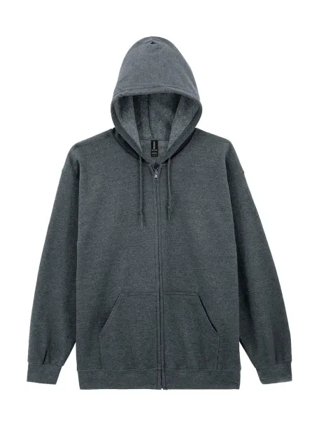  Heavy Blend Adult Full Zip Hooded Sweat - Gildan Dark Heather