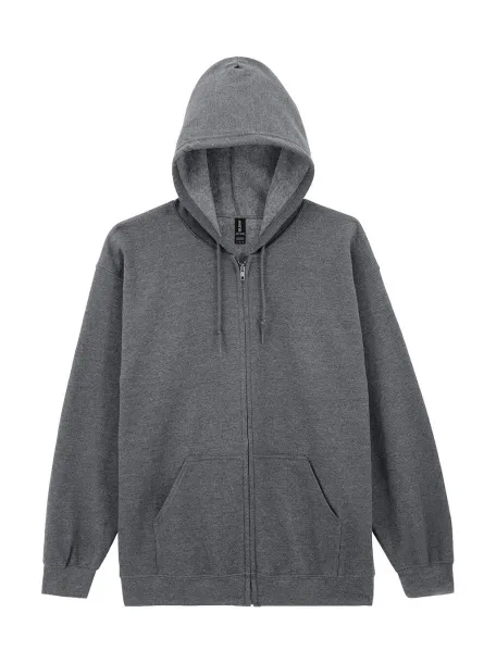  Heavy Blend Adult Full Zip Hooded Sweat - Gildan Graphite Heather