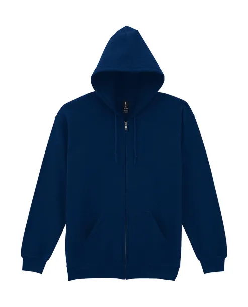  Hoodie s patentnim zatvaračem, 271 g/m² - Gildan Mornarsko plava