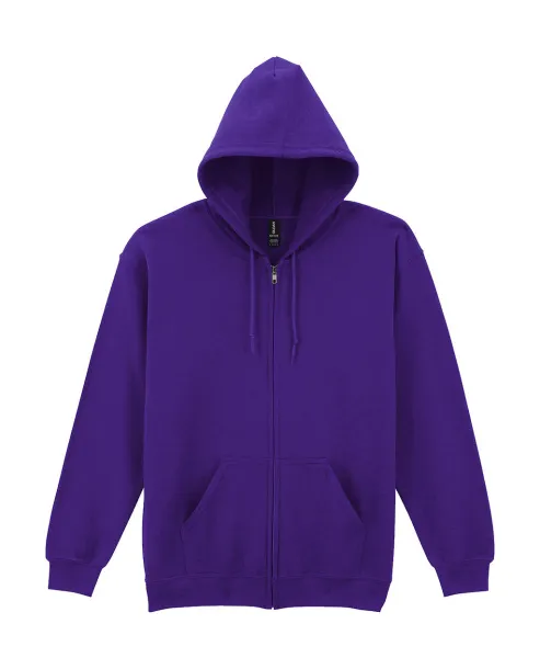  Hoodie s patentnim zatvaračem, 271 g/m² - Gildan Ljubičasta