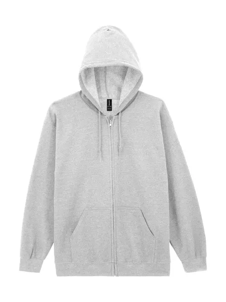  Hoodie s patentnim zatvaračem, 271 g/m² - Gildan Ash Grey