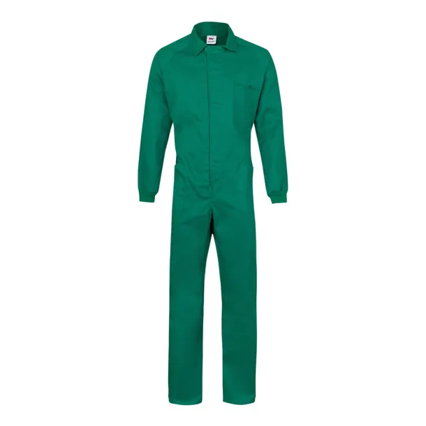 VL YAMA Twill jumpsuit (200g/m²), in cotton (35%) and polyester (65%) Green