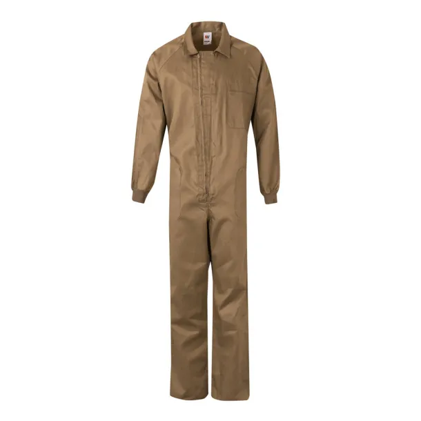 VL YAMA Twill jumpsuit (200g/m²), in cotton (35%) and polyester (65%) Natural