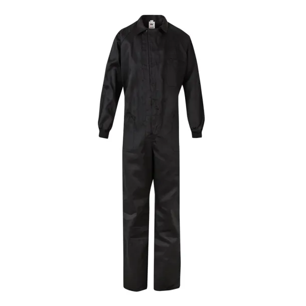 VL YAMA Twill jumpsuit (200g/m²), in cotton (35%) and polyester (65%) Black