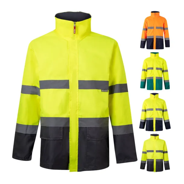 VL THEMIS Two-tone parka (190g/m²), in polyester (100%), with PU coating