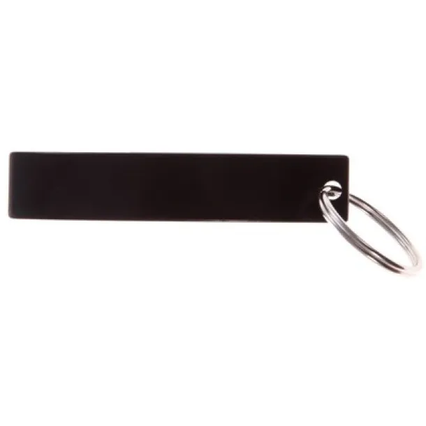  Keyring, bottle opener black