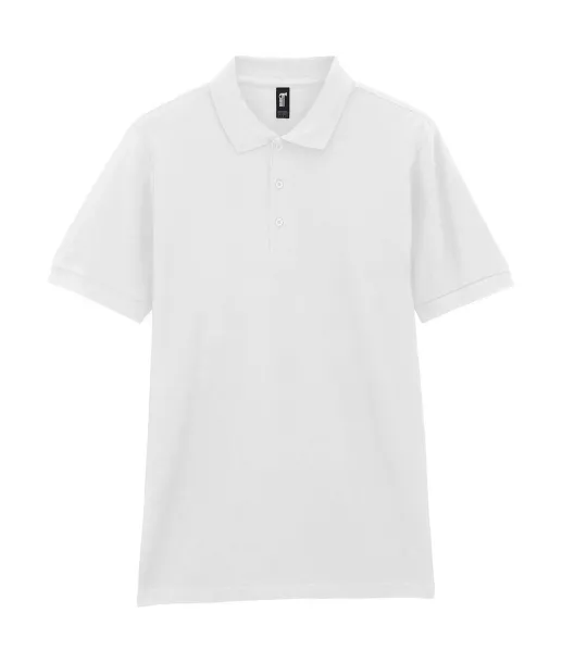  Premium pamučna polo majica, 223 g/m² - Gildan Bijela