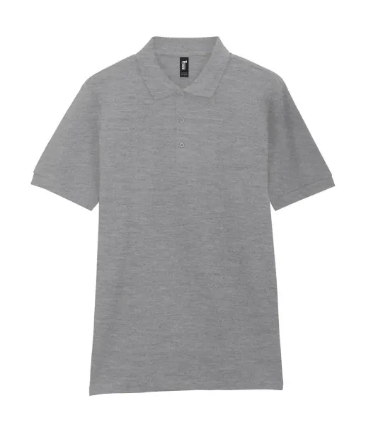  Premium Cotton Double Piqué Polo - Gildan Graphite Heather