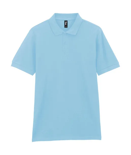  Premium Cotton Double Piqué Polo - Gildan Svijelo plava