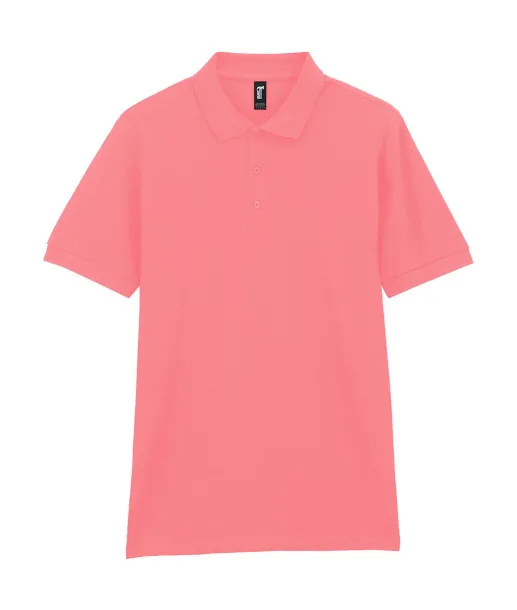  Premium Cotton Double Piqué Polo - Gildan Coral Silk