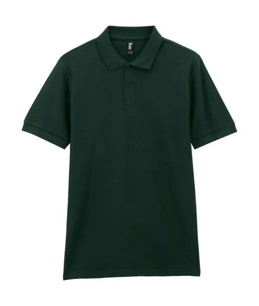  Premium Cotton Double Piqué Polo - Gildan Forest Green