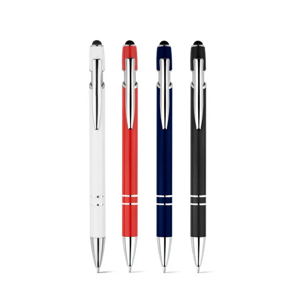 NEIL Ballpoint pen with recycled aluminium (100% rAL) body and touch tip