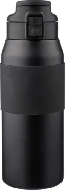 Katie Stainless steel dubble-walled drinking bottle 800 ml black