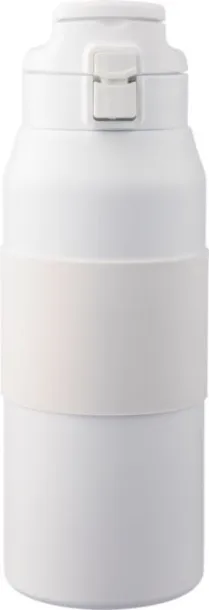 Katie Stainless steel dubble-walled drinking bottle 800 ml Bijela