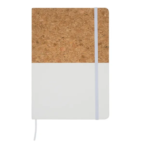 GIRONA A5 notebook with lined pages, 80 pages White
