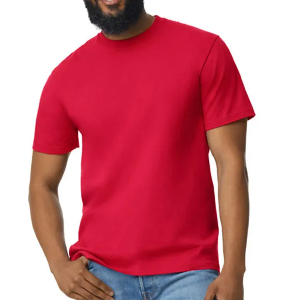  Softstyle Midweight muška kratka majica, 183 g/m² - Gildan Crvena