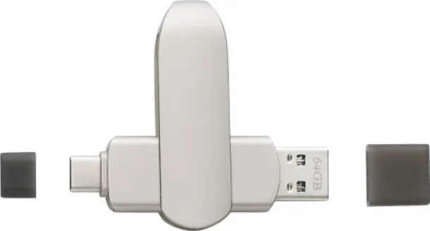 Harlow USB memorija 3.0 od legure cinka - 64 GB