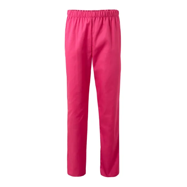 VL APHRODITE Twill trousers (190g/m²), in cotton (35%) and polyester (65%) Pink