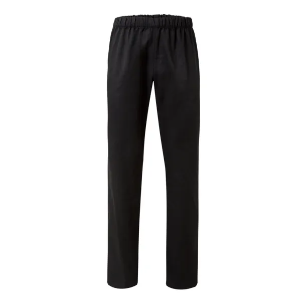 VL APHRODITE Twill trousers (190g/m²), in cotton (35%) and polyester (65%) Black