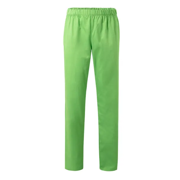 VL APHRODITE Twill trousers (190g/m²), in cotton (35%) and polyester (65%) Lime green