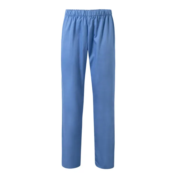 VL APHRODITE Twill trousers (190g/m²), in cotton (35%) and polyester (65%) Pastel blue