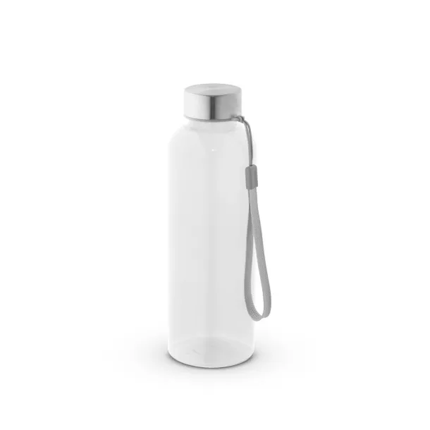 ENDERS M 100% rPET bottle with glossy translucent finish 600 mL Transparent