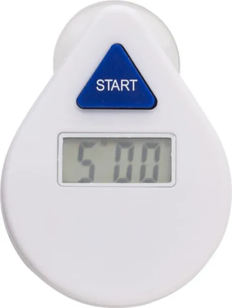 Kendrick ABS digital shower timer Bijela