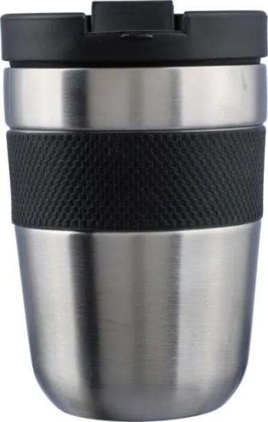 Keith Stainless steel double-walled drinking mug 300 ml Crna Vino