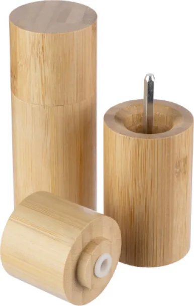 Christine Bamboo spice mill set Christine