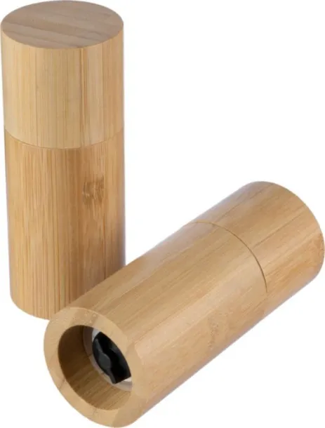 Christine Bamboo spice mill set Christine