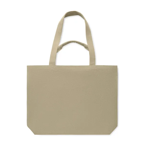 MALDI BEACH Platnena torba za plažu, 320 gr/m² khaki