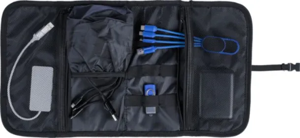 Johnny 1680D polyester roll-up bag Crna